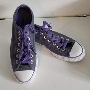 Purple Canvas Women's Sneakers